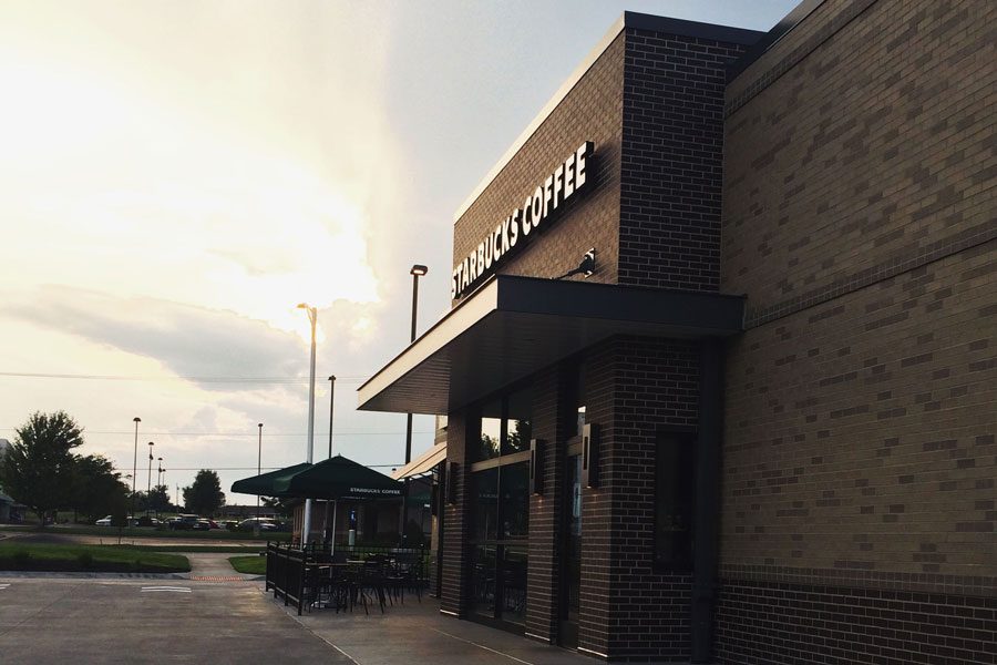 The new Starbucks is located at 1223 SW Wanamaker Road. 
