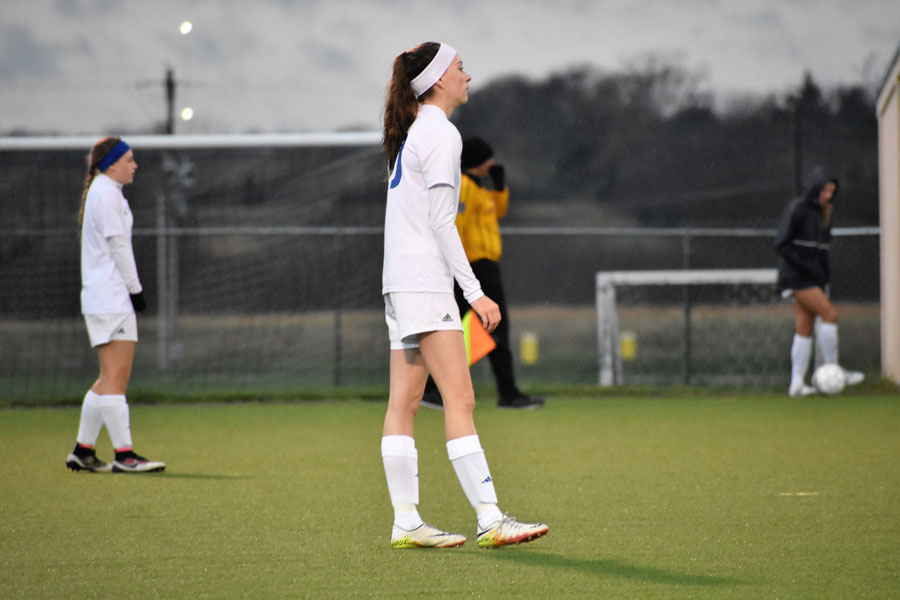 Junior Jackie Ireland has had three concussions. She received her last concussion after colliding heads with a teammate during high school soccer practice earlier in the season.