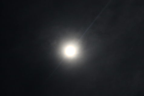 The solar eclipse