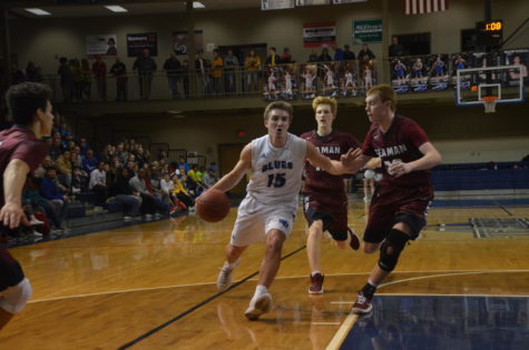 Photo Gallery: Boys Basketball vs Seaman Feb 2