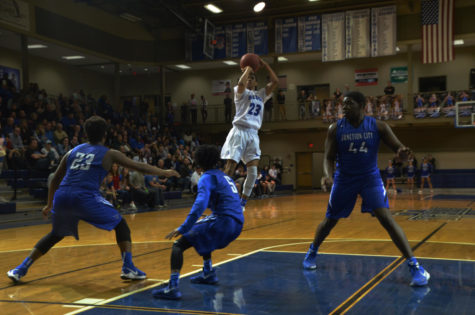 Photo Gallery: Boys Basketball vs Junction City Feb 23
