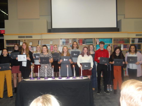 National Technical Honor Society Induction