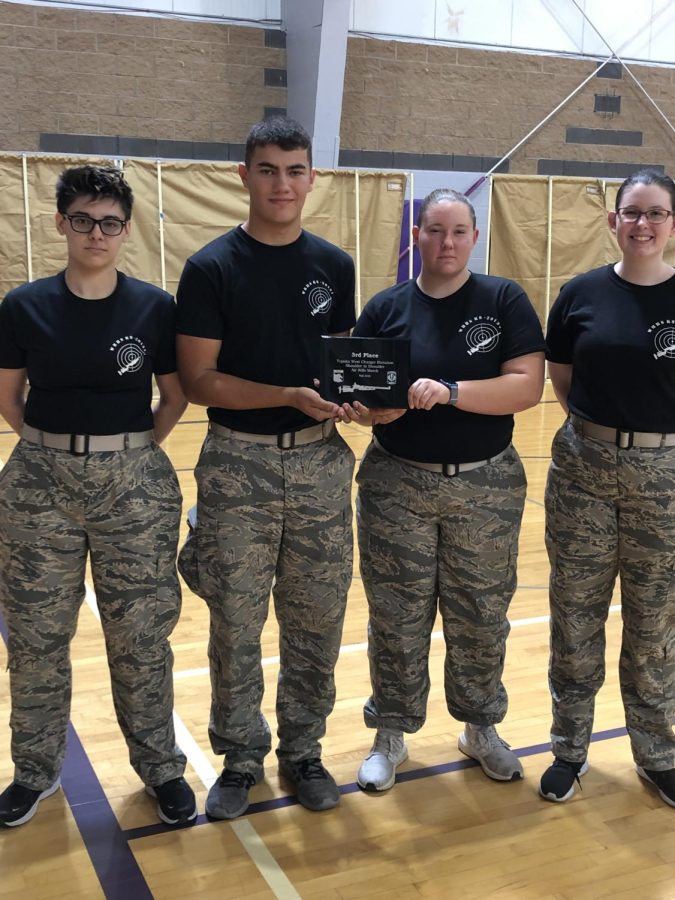 AFJROTC places at Topeka West marksmanship competition