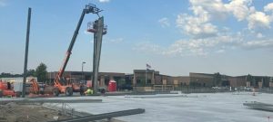 Recent additions to the soccer field