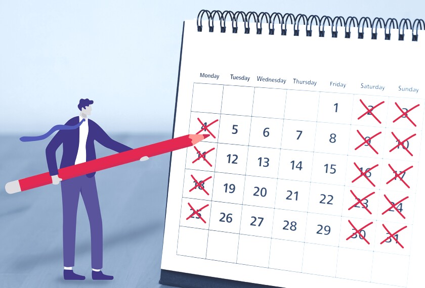Why would four day school weeks be beneficial?